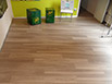 Pavimento in gomma PVC effetto legno
