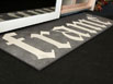 Tappeto in bouclè personalizzato con stampa