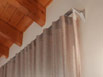 Tenda piega fissa continua con binario Silent gliss