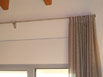 Tenda piega fissa continua con binario Silent gliss