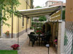 Gazebo su misura in ferro o alluminio, verniciato a caldo con copertura in pvc o tessuto.